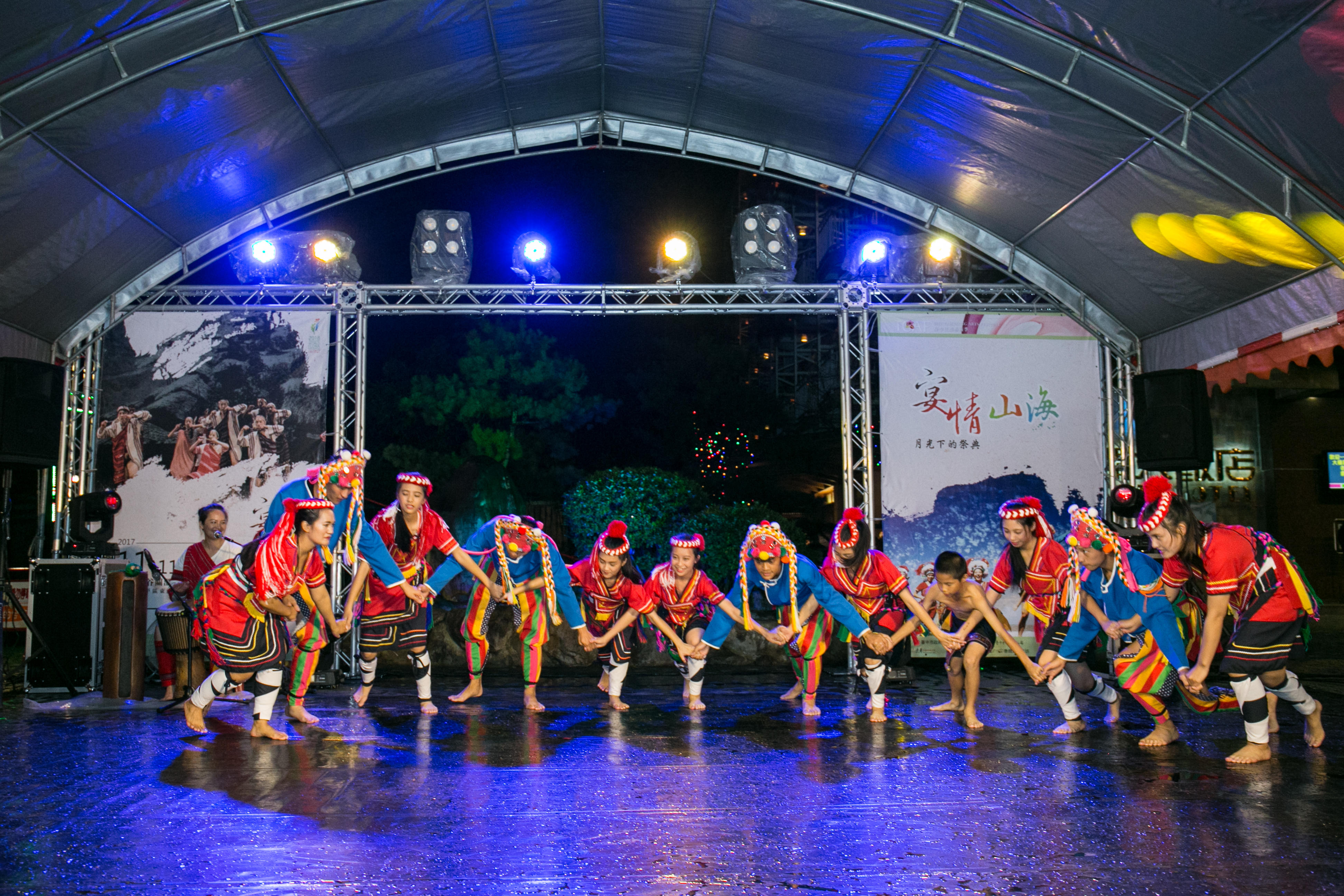 花都藝術季在谷關溫泉，原住民舞蹈，台中婚錄推薦30