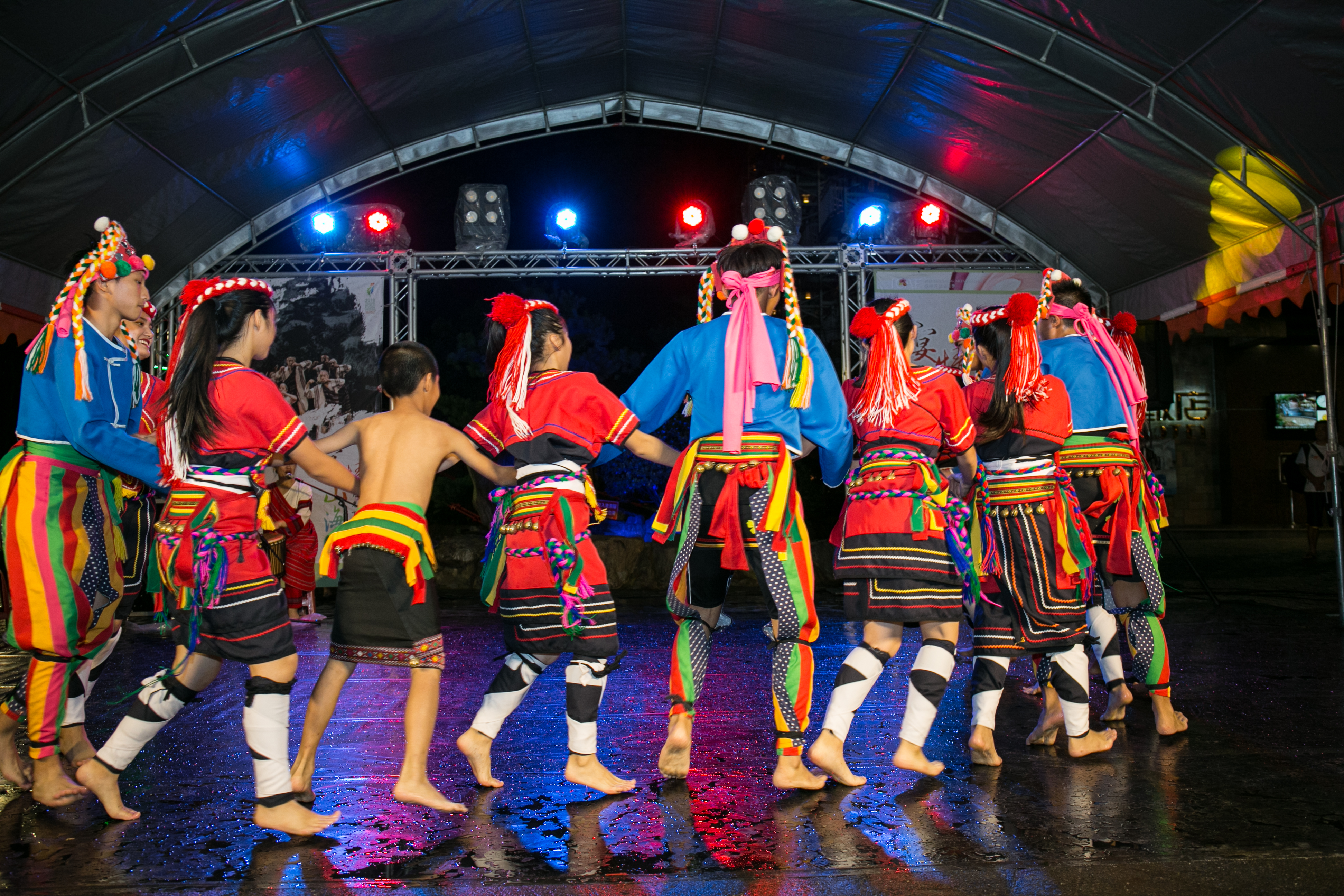 花都藝術季在谷關溫泉，原住民舞蹈，台中婚錄推薦31